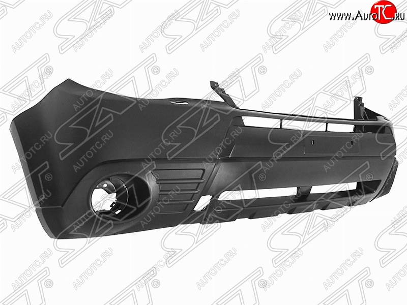 6 399 р. Передний бампер SAT (под омыватели)  Subaru Forester  SH (2008-2013) (Неокрашенный)  с доставкой в г. Керчь