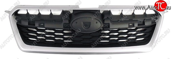 5 549 р. Решётка радиатора SAT  Subaru Impreza  GJ (2012-2017) седан (Неокрашенная)  с доставкой в г. Керчь