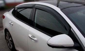 Дефлектора окон SIM Subaru Outback BS/B15 дорестайлинг универсал (2014-2018)