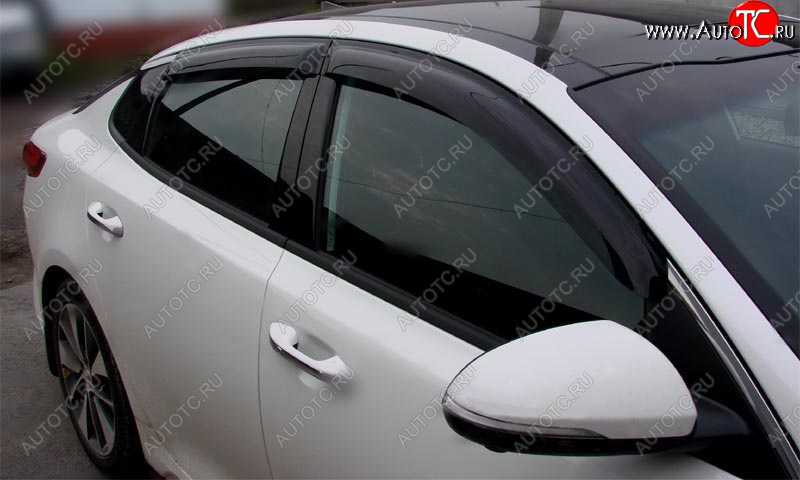 4 499 р. Дефлектора окон SIM Subaru Outback BS/B15 дорестайлинг универсал (2014-2018)  с доставкой в г. Керчь