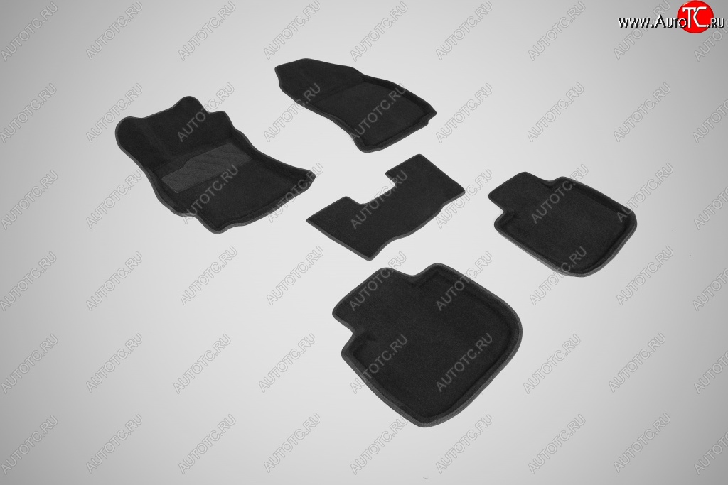 5 699 р. Износостойкие коврики в салон 3D SUBARU OUTBACK V черные (компл)  Subaru Outback  BS/B15 (2014-2018) дорестайлинг универсал  с доставкой в г. Керчь