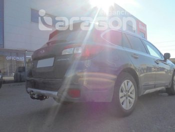 22 699 р. Фаркоп Aragon. (шар S) Subaru Outback BS/B15 дорестайлинг универсал (2014-2018)  с доставкой в г. Керчь. Увеличить фотографию 2