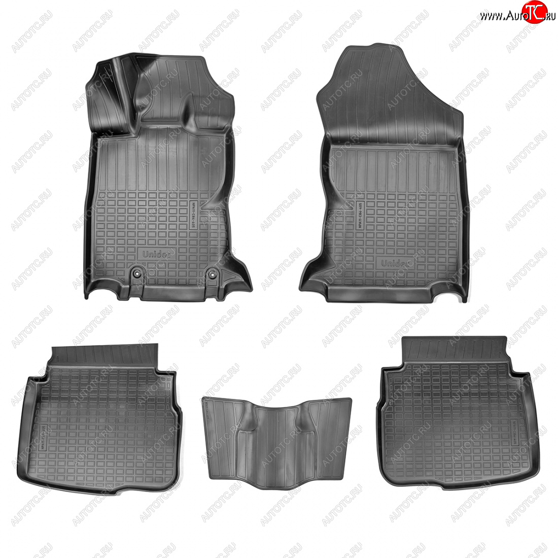 2 569 р. Коврики салона Norplast Unidec  Subaru Outback  BT (2019-2025) универсал (черные)  с доставкой в г. Керчь