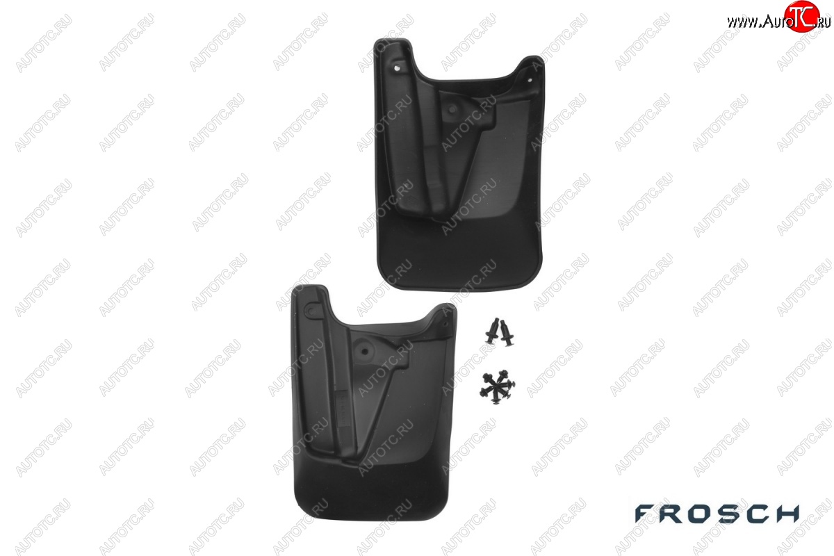 4 799 р. Брызговики задние Frosch Subaru XV GP/G33 дорестайлинг (2012-2016)  с доставкой в г. Керчь