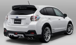 14 199 р. Спойлер KENSTYLE Subaru XV GP/G33 рестайлинг (2016-2017) (Неокрашенный)  с доставкой в г. Керчь. Увеличить фотографию 4