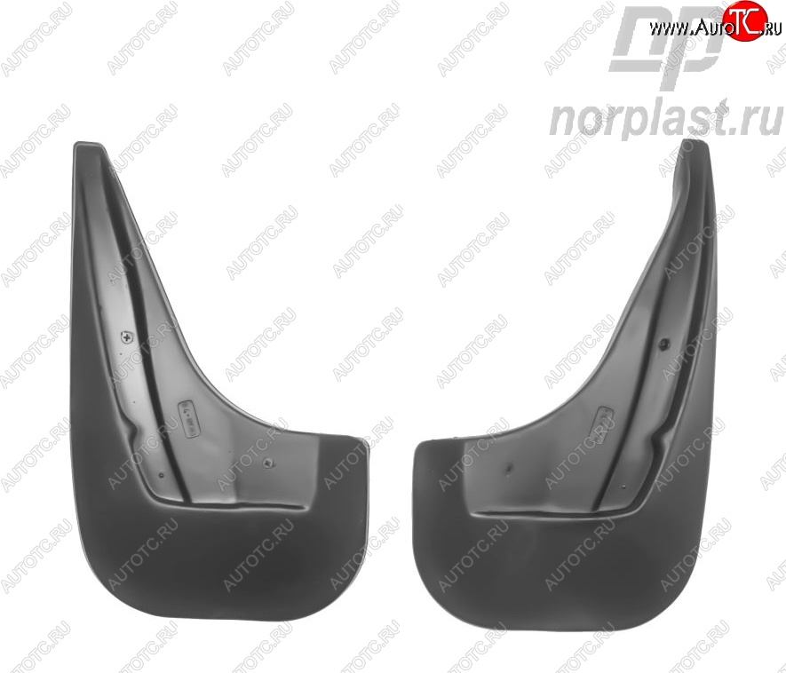 1 579 р. Брызговики задние Norplast  Subaru XV  GP/G33 (2012-2017) дорестайлинг, рестайлинг  с доставкой в г. Керчь