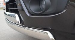 16 999 р. Защита переднего бампера (2 трубыØ75х42 мм, нержавейка) Russtal Suzuki Grand Vitara JT 5 дверей 2-ой рестайлинг (2012-2016)  с доставкой в г. Керчь. Увеличить фотографию 3