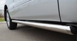 69 999 р. Защита порогов из круглой трубы диаметром 63 мм (3 дв.) Russtal Suzuki Grand Vitara JT 3 двери 2-ой рестайлинг (2012-2016) (Защита порогов с со скосами на торцах (вариант 1))  с доставкой в г. Керчь. Увеличить фотографию 4