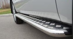 24 649 р. Широкая защита порогов (3 дв.) SLITKOFF  Suzuki Grand Vitara  JT (2012-2016) 3 двери 2-ой рестайлинг  с доставкой в г. Керчь. Увеличить фотографию 4