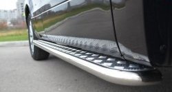 24 649 р. Широкая защита порогов (5 дв.) SLITKOFF  Suzuki Grand Vitara  JT 5 дверей (2012-2016) 2-ой рестайлинг  с доставкой в г. Керчь. Увеличить фотографию 3