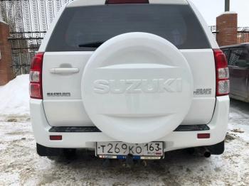 6 949 р. Пластиковый колпак запасного колеса SUZUKI (верхняя часть, 225/70/16) Suzuki Grand Vitara JT 5 дверей 2-ой рестайлинг (2012-2016) (неокрашенный)  с доставкой в г. Керчь. Увеличить фотографию 10