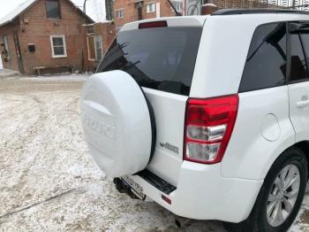 6 949 р. Пластиковый колпак запасного колеса SUZUKI (верхняя часть, 225/70/16) Suzuki Grand Vitara JT 5 дверей 2-ой рестайлинг (2012-2016) (неокрашенный)  с доставкой в г. Керчь. Увеличить фотографию 13