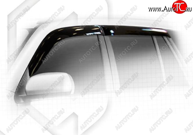 2 969 р. Дефлектора окон CA-Plastiс Suzuki Escudo 3 дорестайлинг (2006-2008) (Classic полупрозрачный, Без хром.молдинга, Крепление только на скотч)  с доставкой в г. Керчь