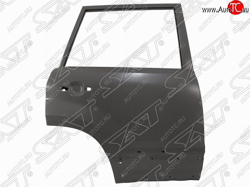 5 299 р. Правая дверь задняя SAT (под доп. хром. молдинг) Suzuki Grand Vitara JT 5 дверей дорестайлинг (2005-2008) (Неокрашенная)  с доставкой в г. Керчь