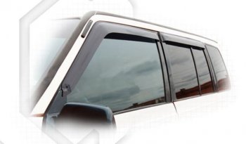 Дефлектора окон CA-Plastic (1,6 л) Suzuki Escudo 1 рестайлинг (1994-1997) (Classic полупрозрачный)
