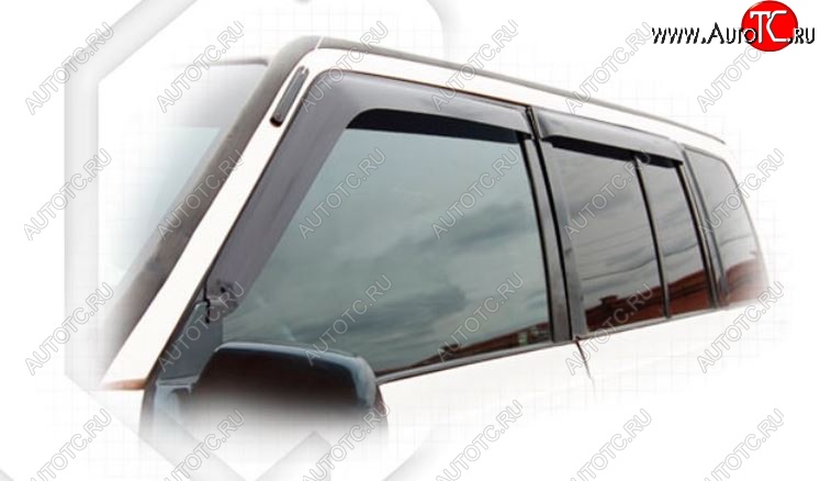 2 079 р. Дефлектора окон CA-Plastic (1,6 л) Suzuki Escudo 1 дорестайлинг (1988-1994) (Classic полупрозрачный)  с доставкой в г. Керчь