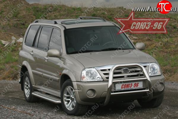 15 929 р. Защита переднего бампера XL-7 Souz-96 (d76) Suzuki Grand Vitara JT 5 дверей дорестайлинг (2005-2008)  с доставкой в г. Керчь