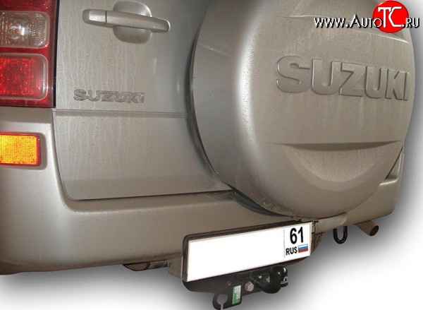 7 699 р. Фаркоп Лидер Плюс (до 1200 кг) Suzuki Grand Vitara JT 5 дверей дорестайлинг (2005-2008) (Без электропакета)  с доставкой в г. Керчь
