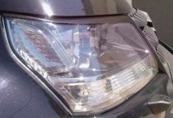 1 649 р. Реснички на фары CT Suzuki Grand Vitara JT 5 дверей дорестайлинг (2005-2008) (Неокрашенные)  с доставкой в г. Керчь. Увеличить фотографию 2