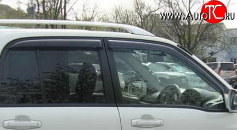 1 999 р. Комплект дефлекторов окон (5 дв.) SkyLine Suzuki Grand Vitara JT 5 дверей дорестайлинг (2005-2008)  с доставкой в г. Керчь