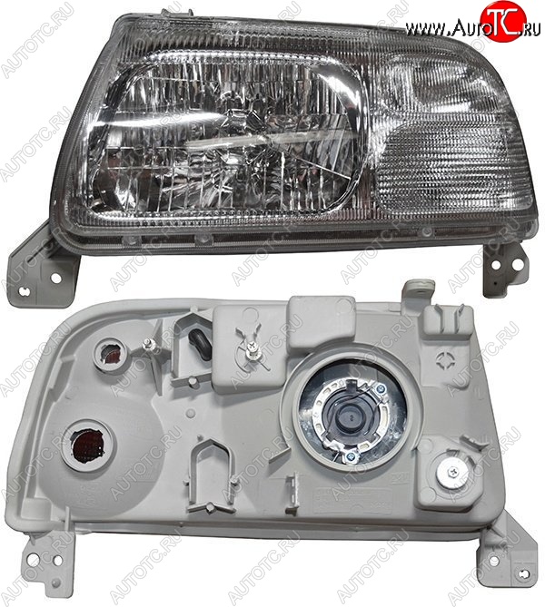 4 649 р. Левая фара SAT (Евросвет)  Suzuki Grand Vitara ( FTB03 3 двери,  3TD62, TL52 5 дверей) (1997-2005)  с доставкой в г. Керчь