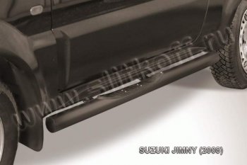 Защита порогов Slitkoff Suzuki Jimny  JB23/JB43 (2002-2012) 1-ый рестайлинг