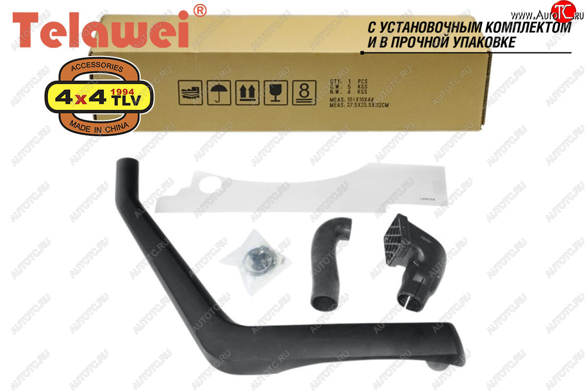 5 899 р. Шноркель Telawei (1.3L) Suzuki Jimny JB23/JB43 1-ый рестайлинг (2002-2012)  с доставкой в г. Керчь