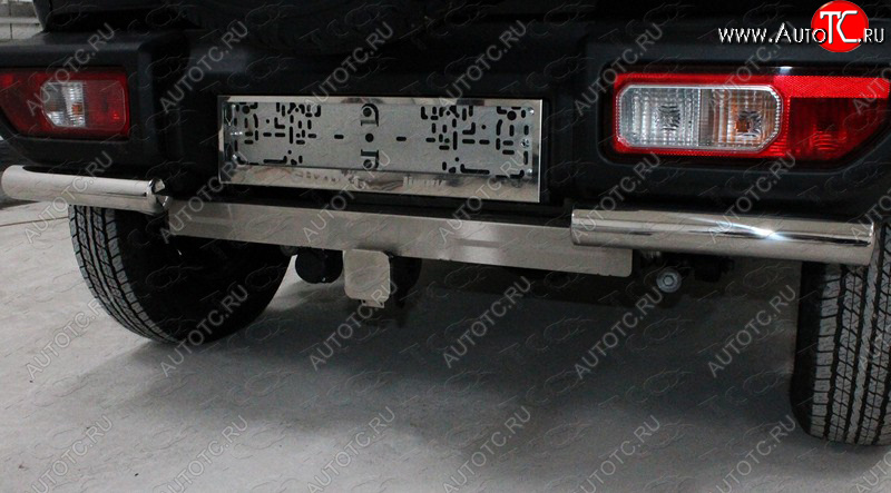 17 299 р. Фаркоп (тягово-сцепное устройство) TCC (надпись Jimny)  Suzuki Jimny  JB64 (2018-2025) (Оцинкованный, шар E - оцинкованный)  с доставкой в г. Керчь