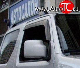 999 р. Комплект дефлекторов окон (ветровиков) 2 шт. 3d Russtal Suzuki Jimny JB23/JB43 дорестайлинг (1998-2001)  с доставкой в г. Керчь