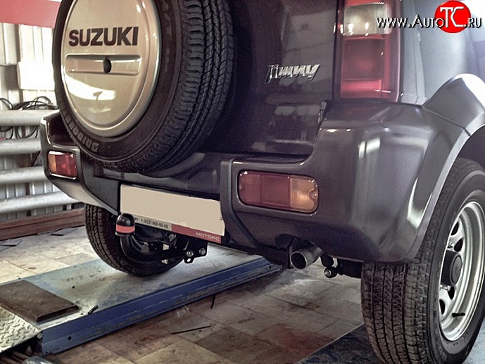 11 699 р. Фаркоп NovLine Suzuki Jimny JB23/JB43 дорестайлинг (1998-2001)  с доставкой в г. Керчь