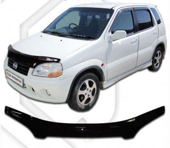 Дефлектор капота CA-Plastic Suzuki Swift HT51S дорестайлинг, хэтчбэк 5 дв. (2000-2003)