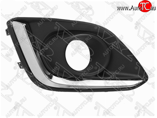 1 279 р. Правая оправа противотуманной фары SAT  Suzuki Swift  ZC72S (2013-2016) рестайлинг, хэтчбэк 5 дв.  с доставкой в г. Керчь
