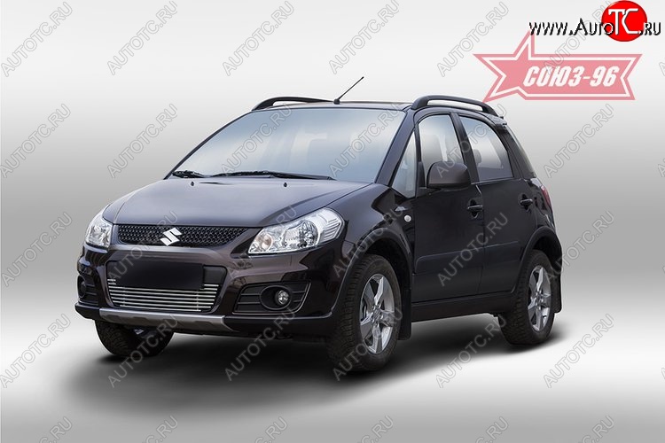 4 589 р. Декоративный элемент воздухозаборника Souz-96 (d10) Suzuki SX4 JYB, JYA хэтчбэк дорестайлинг (2013-2016)  с доставкой в г. Керчь