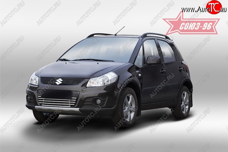 5 129 р. Декоративный элемент воздухозаборника Souz-96 (d16) Suzuki SX4 JYB, JYA хэтчбэк дорестайлинг (2013-2016)  с доставкой в г. Керчь