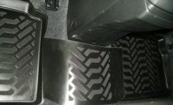 1 649 р. Коврики в салон Aileron 4 шт. (полиуретан)  Suzuki SX4  JYB, JYA (2013-2016) хэтчбэк дорестайлинг  с доставкой в г. Керчь. Увеличить фотографию 3