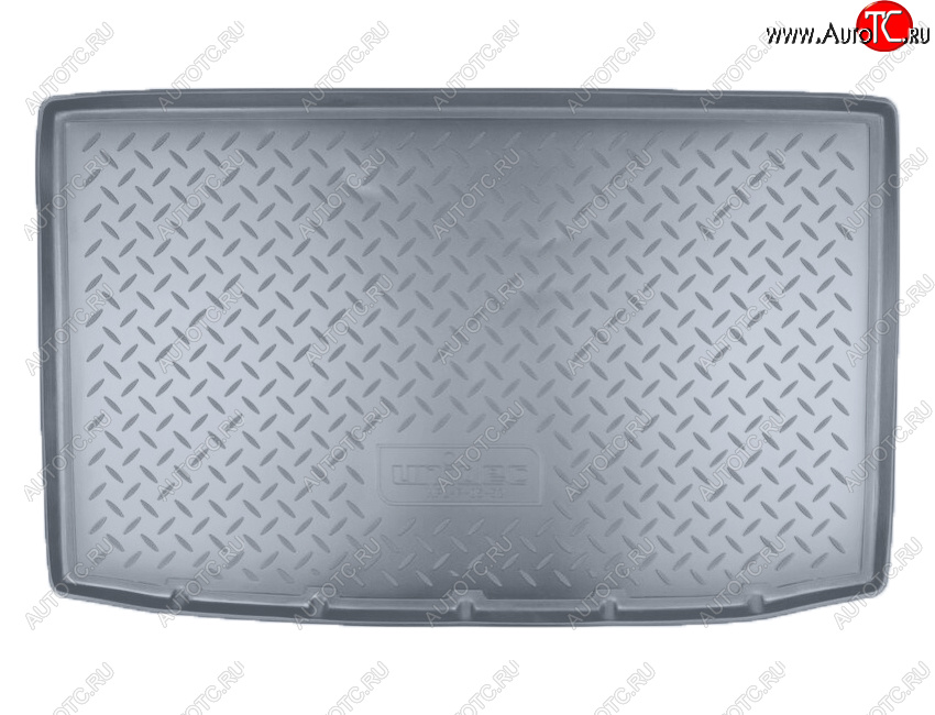 1 659 р. Коврик багажника Norplast Unidec  Suzuki SX4  GYA,GYB (2010-2016)  рестайлинг, хэтчбэк (Цвет: серый)  с доставкой в г. Керчь