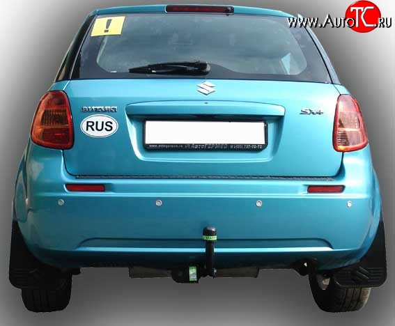67 999 р. Фаркоп Лидер Плюс Suzuki SX4 GYA,GYB  рестайлинг, хэтчбэк (2010-2016) (Без электропакета)  с доставкой в г. Керчь