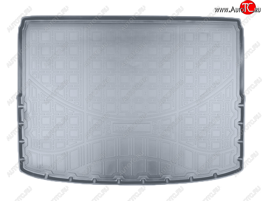 2 299 р. Коврик багажника Norplast Unidec  Suzuki Vitara  LY (2015-2025) дорестайлинг, рестайлинг (Цвет: серый)  с доставкой в г. Керчь