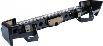 46 509 р. Бампер задний силовой РИФ  ТАГАЗ Tager ( 3d,  5d) (2008-2012) (С квадратом под фаркоп)  с доставкой в г. Керчь. Увеличить фотографию 2