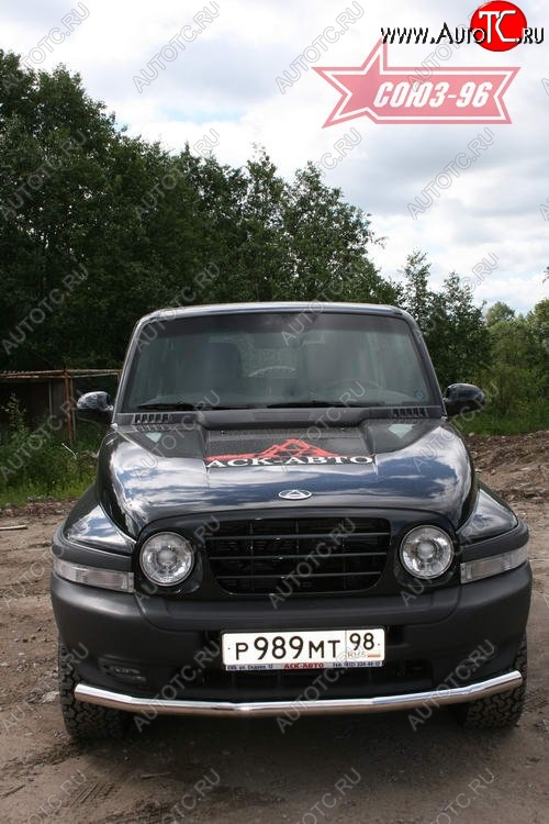 10 844 р. Защита переднего бампера одинарная Souz-96 (d60) ТАГАЗ Tager 5d (2008-2012)  с доставкой в г. Керчь