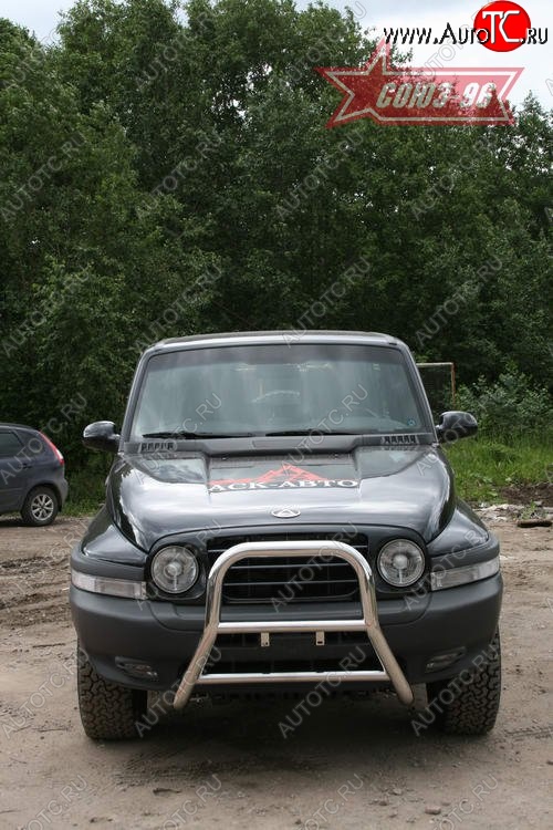 15 524 р. Защита переднего бампера Souz-96 (d60) ТАГАЗ Tager 5d (2008-2012)  с доставкой в г. Керчь