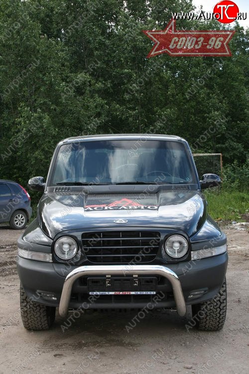 17 729 р. Защита переднего бампера Souz-96 (d76) ТАГАЗ Tager 5d (2008-2012)  с доставкой в г. Керчь