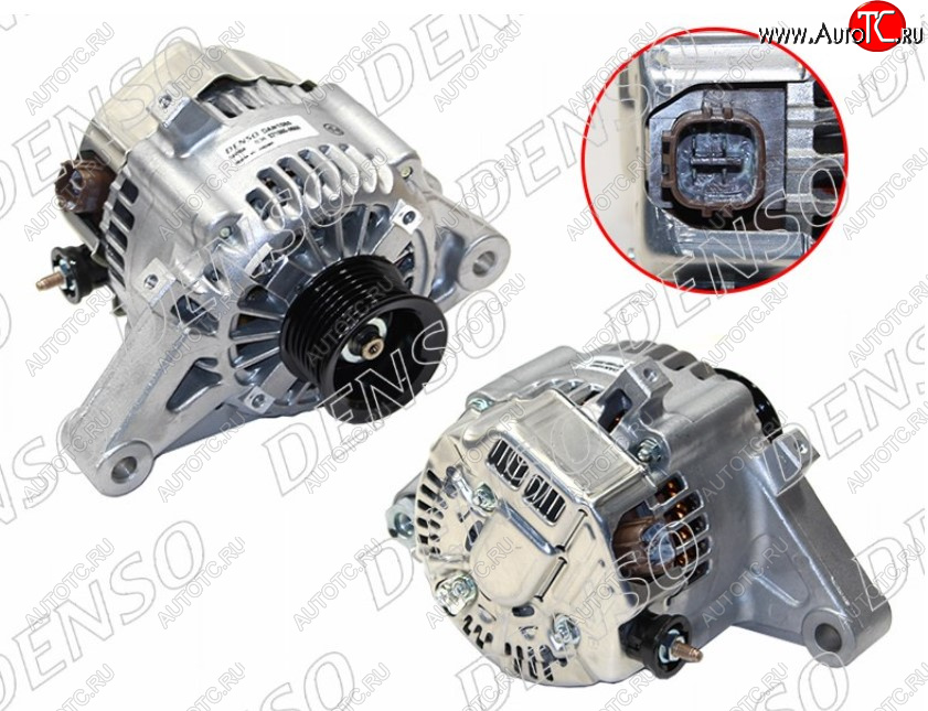 50 799 р. Генератор SAT (1GRFE, 12V 80A)  Toyota 4Runner ( N120,N130,  N210) - Land Cruiser Prado  J120  с доставкой в г. Керчь