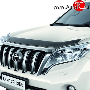 3 689 р. Дефлектор капота NovLine Toyota Land Cruiser Prado J150 1-ый рестайлинг (2013-2017)  с доставкой в г. Керчь