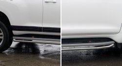 4 699 р. Молдинги RA Toyota Land Cruiser Prado J150 1-ый рестайлинг (2013-2017) (Поверхность глянец (под окраску), Неокрашенные)  с доставкой в г. Керчь. Увеличить фотографию 7