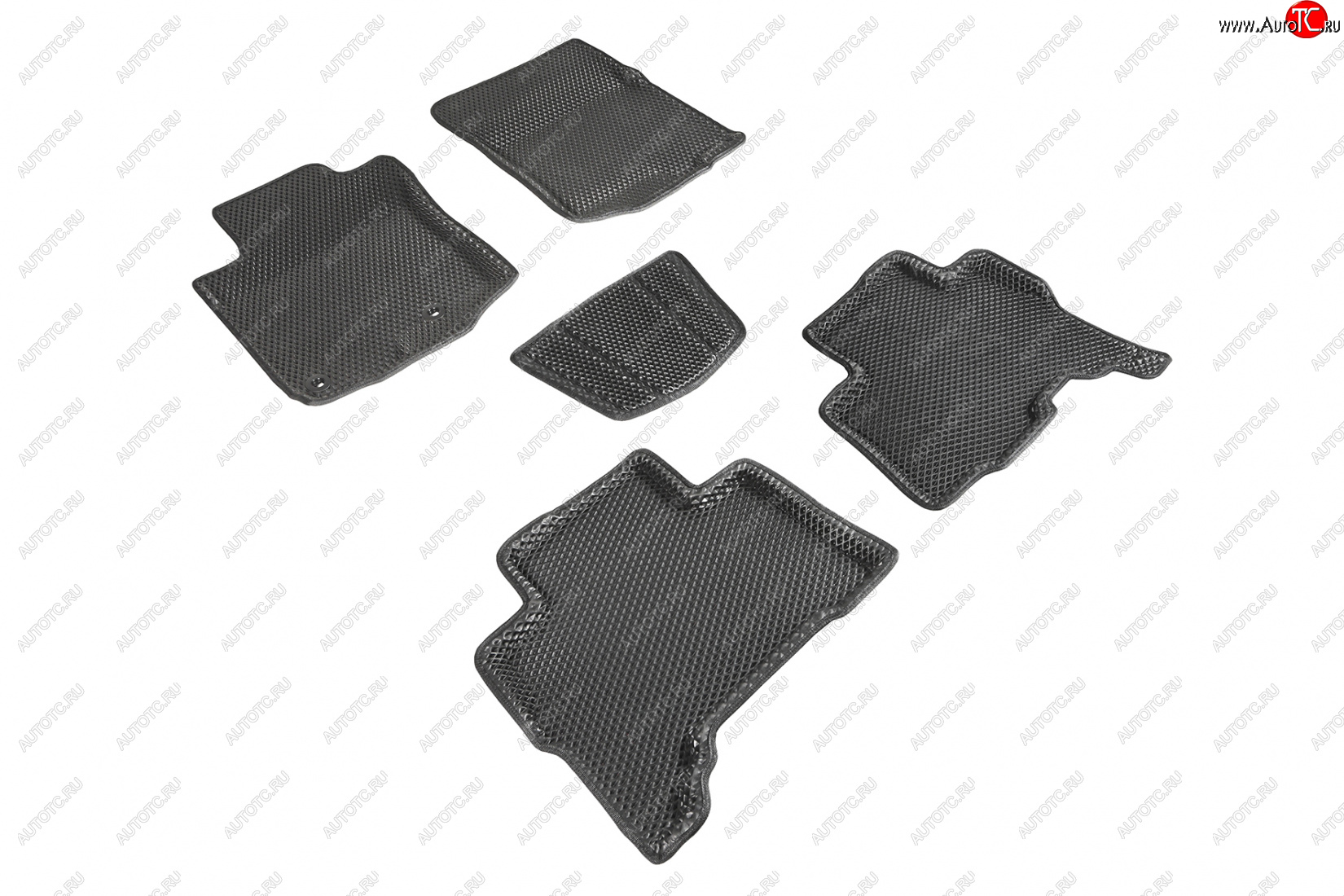 5 999 р. Коврики в салон EVA 3D РОМБ (полимер, 5 шт.)  Toyota Land Cruiser Prado  J150 (2013-2020) 1-ый рестайлинг, 2-ой рестайлинг  с доставкой в г. Керчь
