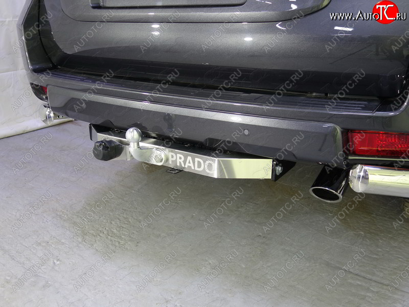 16 999 р. Фаркоп (тягово-сцепное устройство) TCC (надпись Prado)  Toyota Land Cruiser Prado  J150 (2009-2020) дорестайлинг, 1-ый рестайлинг, 2-ой рестайлинг (Оцинкованный, шар F - оцинкованный)  с доставкой в г. Керчь