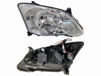 Правая фара SAT Toyota Allex  E12# (2004-2006) 2-ой рестайлинг