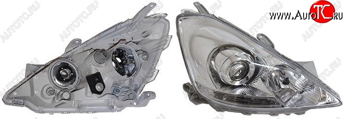 6 599 р. Правая фара SAT (под ксенон)  Toyota Allion  T240 (2001-2004) седан дорестайлинг  с доставкой в г. Керчь