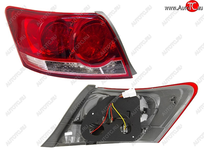 4 699 р. Левый фонарь SAT  Toyota Allion  T260 (2010-2016) седан 1-ый рестайлинг  с доставкой в г. Керчь